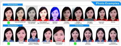 Quy định ảnh làm visa đi Trung Quốc
