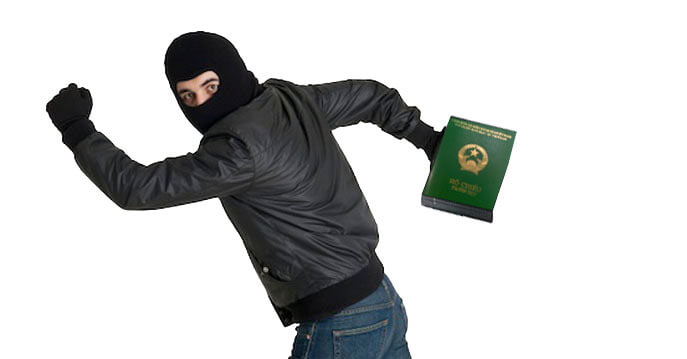 bị mất hộ chiếu