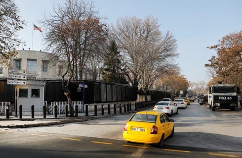 Đại sứ quán Mỹ tại thủ đô Ankara của Thổ Nhĩ Kỳ